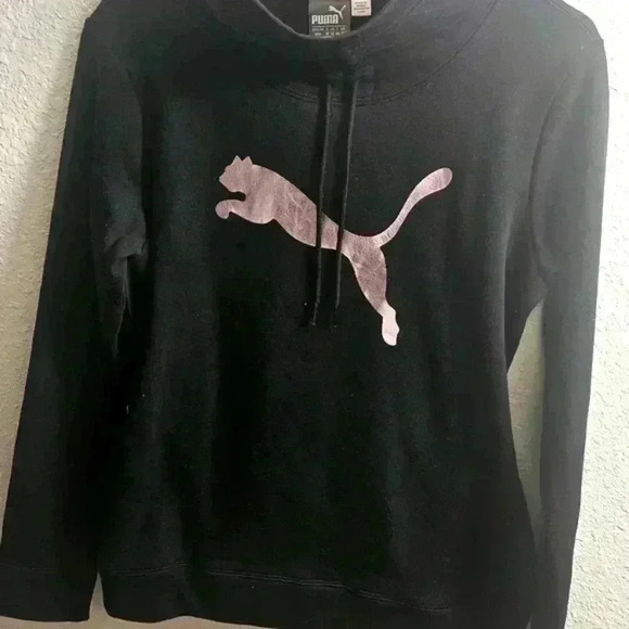 Puma Cinch Up Cat Fleece Black - Picture 3 of 11